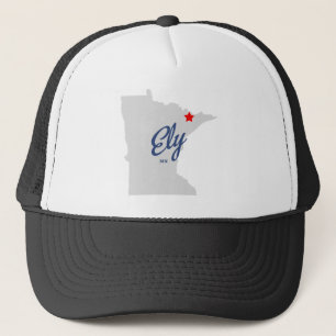 Ely Minnesota Mangan-Shirt Truckerkappe