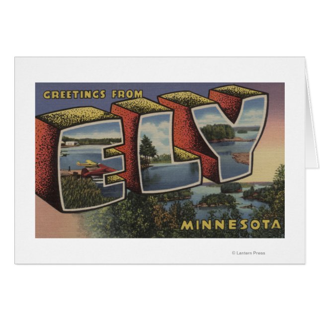 Ely, MinnesotaGroße BriefszenenEly, MN (Vorderseite (Horizontal))