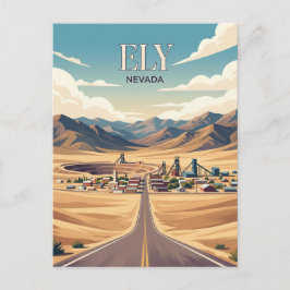 Ely USA Postkarte