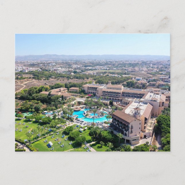 Elysium Hotel, Paphos, Zypern Postkarte (Vorderseite)