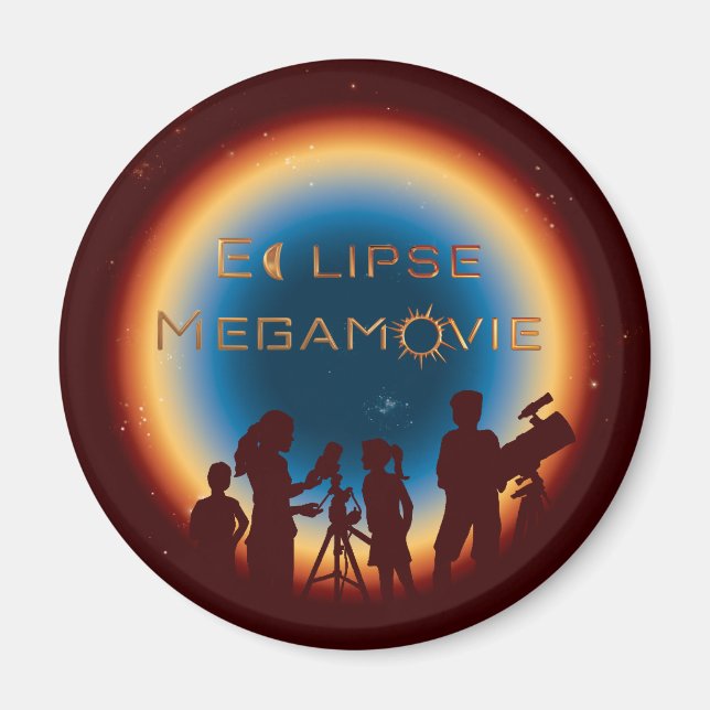 EM Standard, aimant circulaire de 2¼ pouces (Devant)