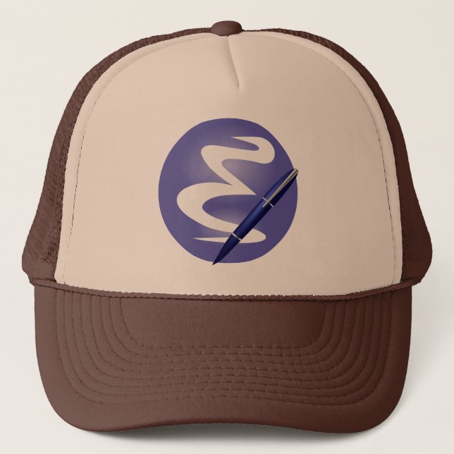 Emacs-Fernlastfahrer-Hut Truckerkappe (Vorderseite)