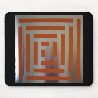 Email auf Edelstahl Mousepad