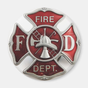 "Email" Feuer-Abteilungs-Insignien Magnet