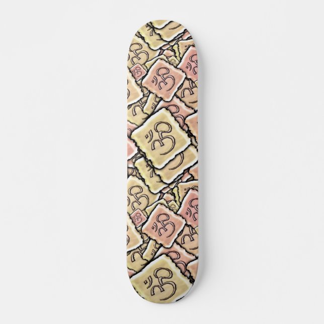 Email-Fliese OM (Om) Skateboard (Vorne)