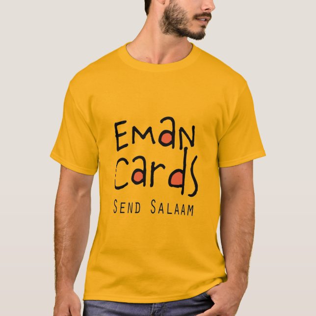 Eman Cards Sendet Salaam  T-Shirt (Vorderseite)