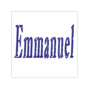 Emanuel Name Logo, Permastempel