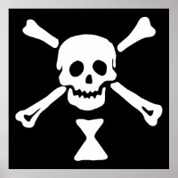 Emanuel Wynne Pirate Flag Piratenflagge