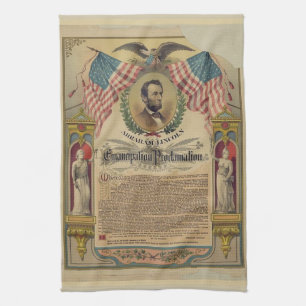 Emanzipations-Proklamations-Geschirrtuch Geschirrtuch