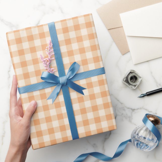Emballage cadeau À damiers rustique pour n'importe (Cadeaux)