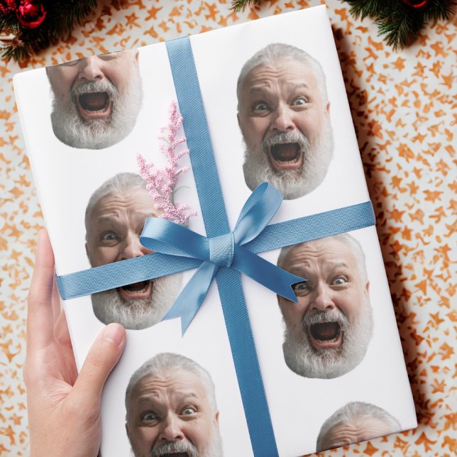 Emballage cadeau à visage personnalisé (Créateur téléchargé)
