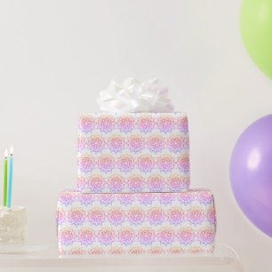 Emballage Cadeau - Contour Mandala en Couleurs Pas