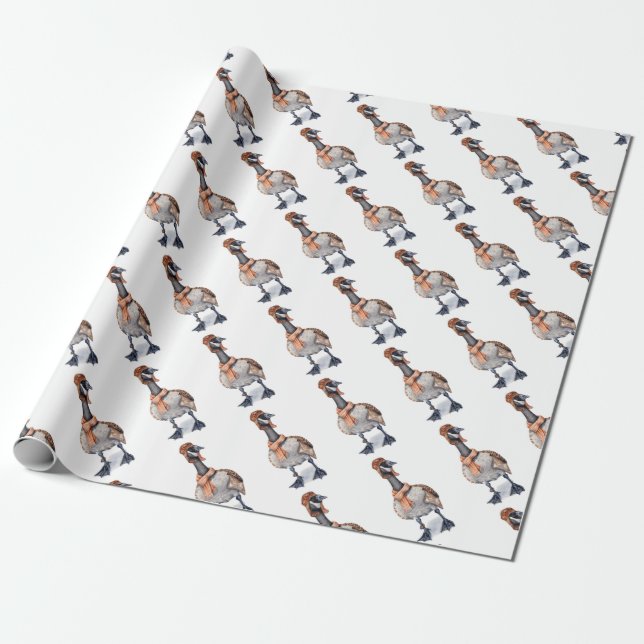 Emballage cadeau de l'aviateur Goose (Déroulé)