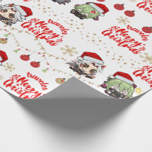 Emballage cadeau de Noël Itto & Kuki