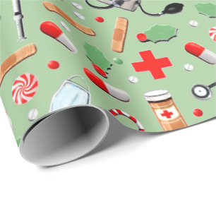 Emballage cadeau de Noël pour médecin ou infirmièr