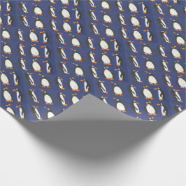 emballage cadeau de pingouin
