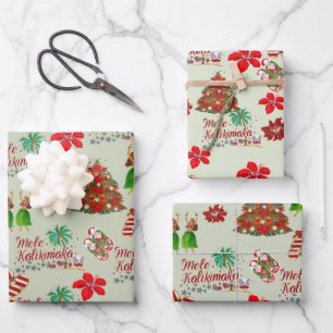 Emballage cadeau du festival Mele Kalikimaka