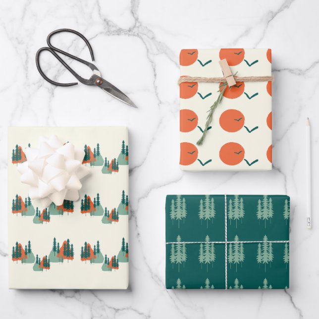 Emballage Cadeau Minimaliste Moderne (Recto)