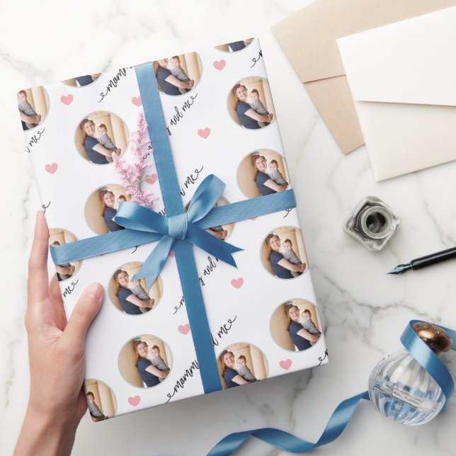 Emballage Cadeau Personnalisé avec Photo pour la F (Cadeaux)