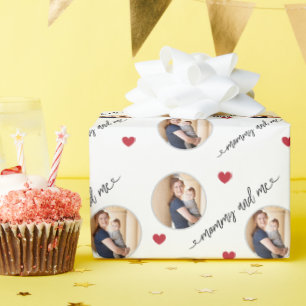 Emballage Cadeau Personnalisé avec Photo pour la F