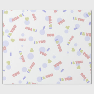 Emballage Cadeau Personnalisé Toi et Moi - Pastel