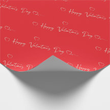 Emballage cadeau Saint-Valentin