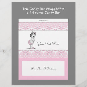Emballage de barre de bonbons pour Baby Shower Pri