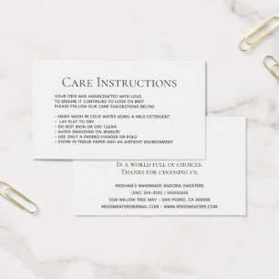 Emballage de vêtements de lavage modifiable