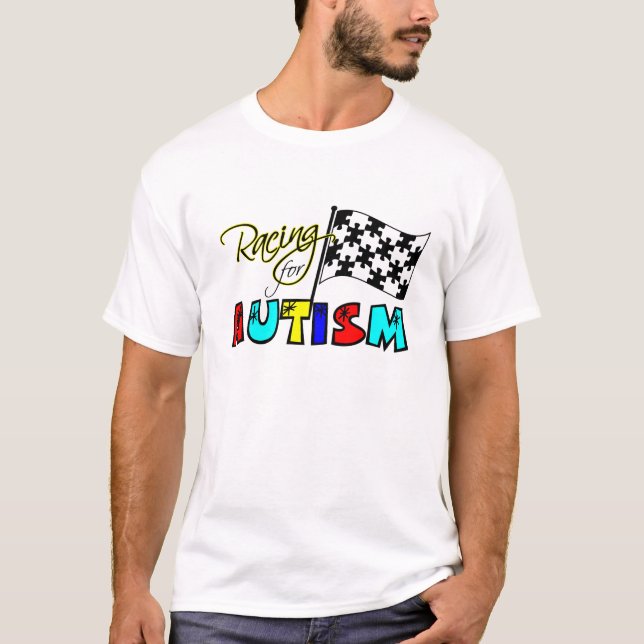 Emballage pour le T-shirt d'autisme (Devant)