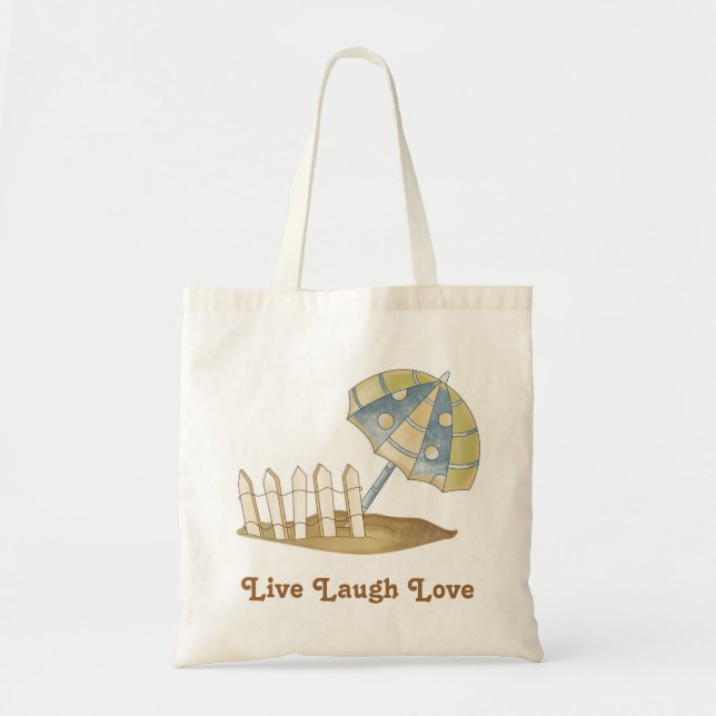 Emballages personnalisés de plage de sacs (Devant)