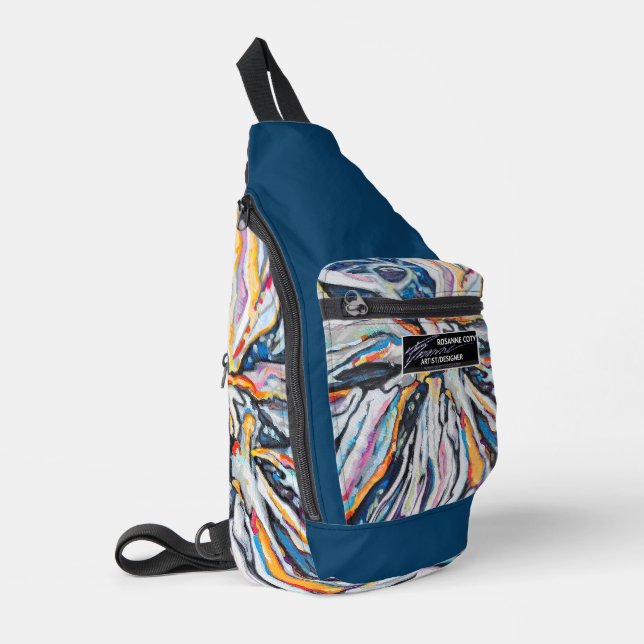 EMBARK - Blue Sling Bag (Linke Seite)