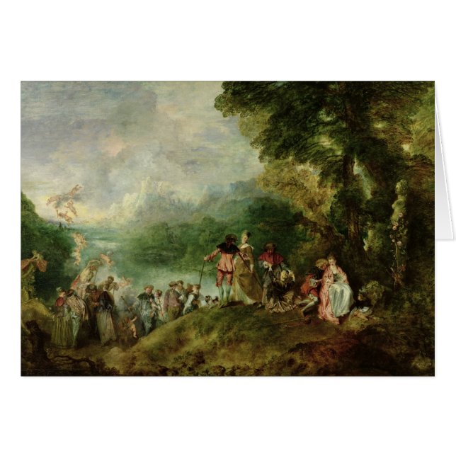 Embarquement pour Cythera, 1717 (Devant horizontal)