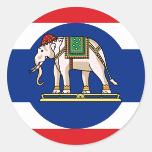 Embassador   Thailand, Thailand Runder Aufkleber