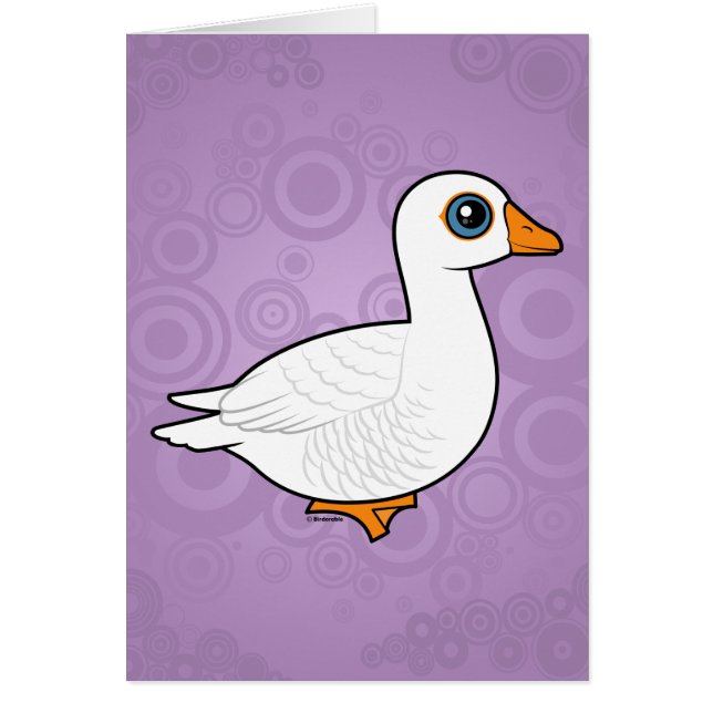 Embden Gans (Vorne)