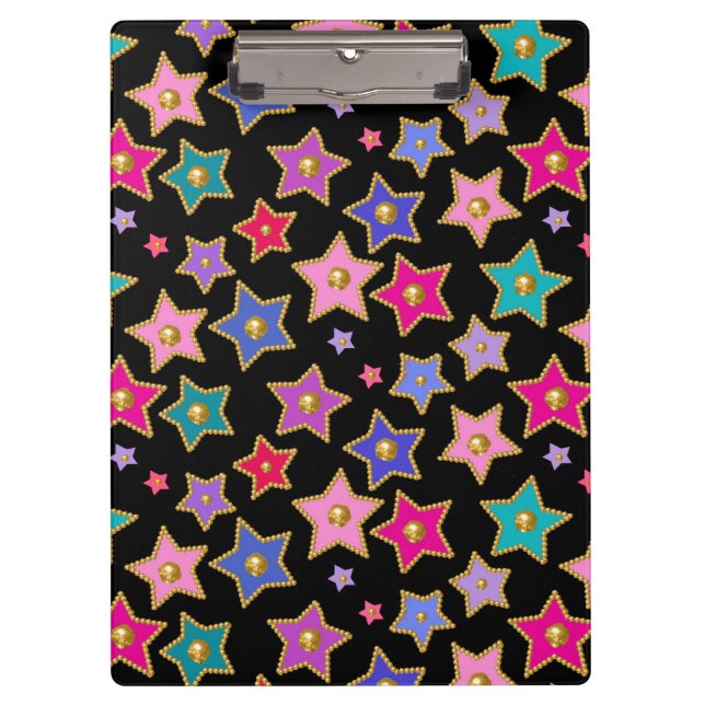 EMBELISHED Little Stars Klemmbrett (Vorderseite)