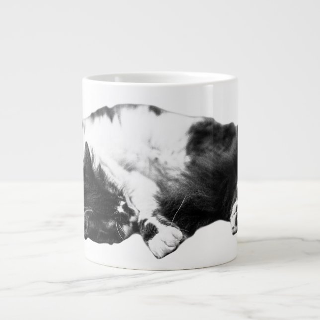 Ember-Glow Catnap Jumbo-Tasse (Vorderseite)