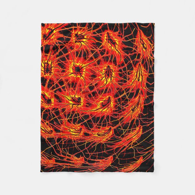 Ember Neural Radiance Fleece Blanket (Vorderseite)