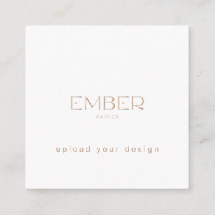 Ember Papier 2.5x2.5 Tag - Design hochladen