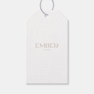 Ember Papier 2x3.5 - Geschenktag - Design hochlade Geschenkanhänger