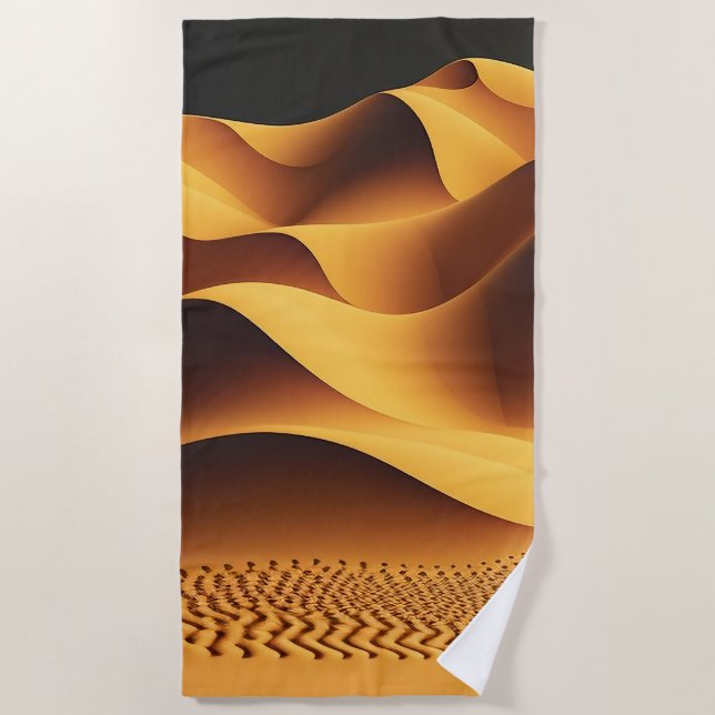 Ember Valleys Strandtuch (Vorderseite)