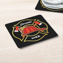 Emblem der Abteilung Schwarzes und Rotes Feuer