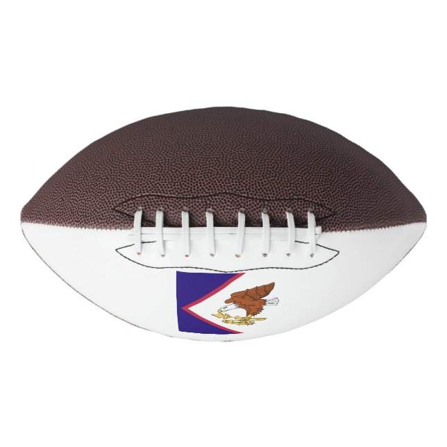 Emblem der amerikanischen Flagge von Samoa Football (Vorderseite)