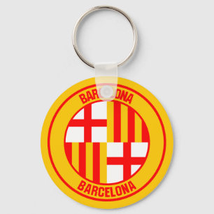 Emblem der Barcelona-Runde Schlüsselanhänger