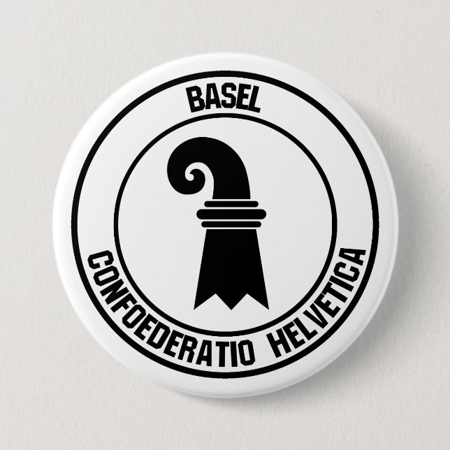 Emblem der Basler Runde Button (Vorderseite)