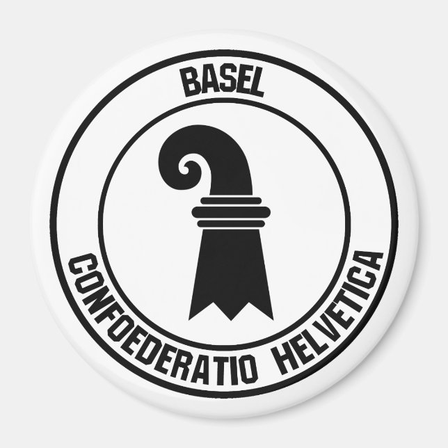 Emblem der Basler Runde Magnet (Vorne)