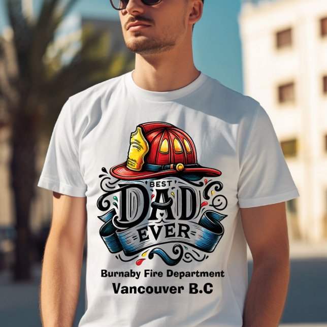 Emblem der Feuerwehrfamilie Vancouver T-Shirt (Von Creator hochgeladen)