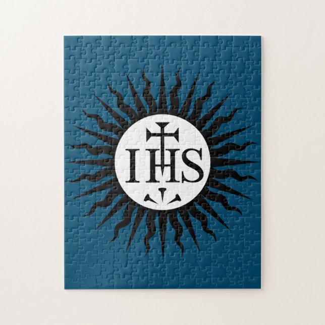 Emblem der Gesellschaft Jesu (Vertikal)