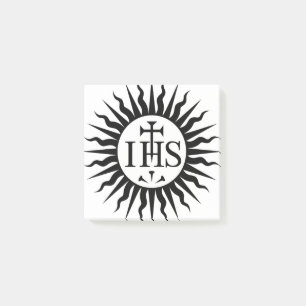 Emblem der Gesellschaft Jesu Post-it Klebezettel