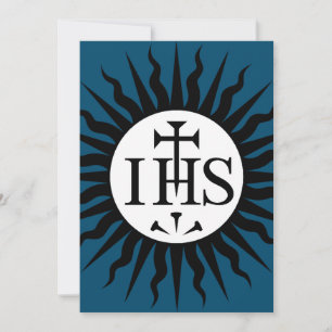 Emblem der Gesellschaft Jesu Save The Date
