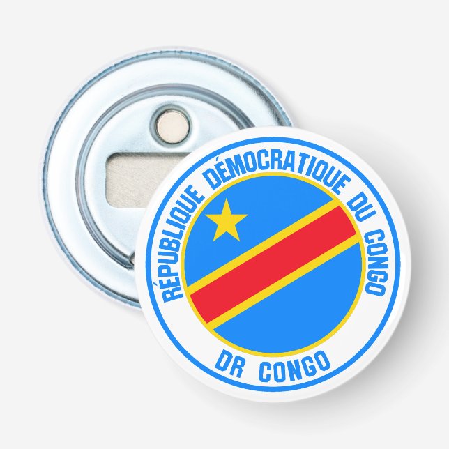 Emblem der Kongo-Runde Flaschenöffner (Vorderseite)